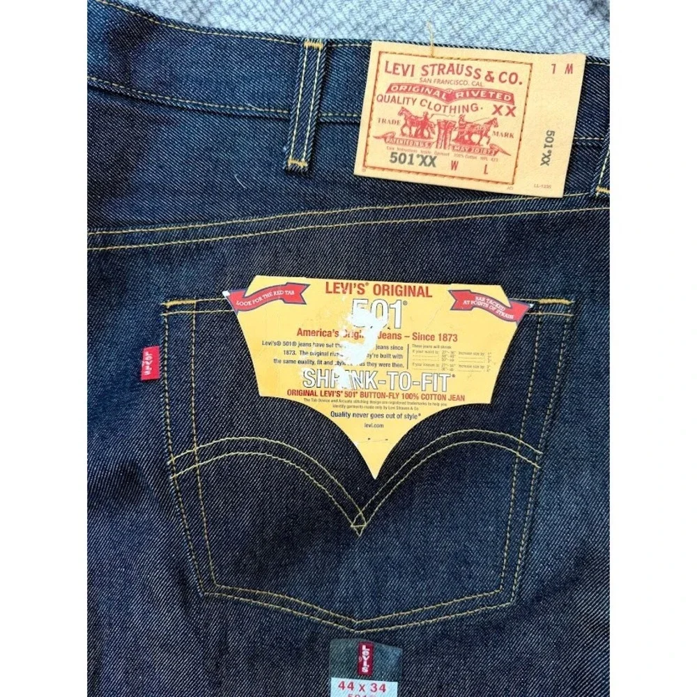 Levis shrink fly from