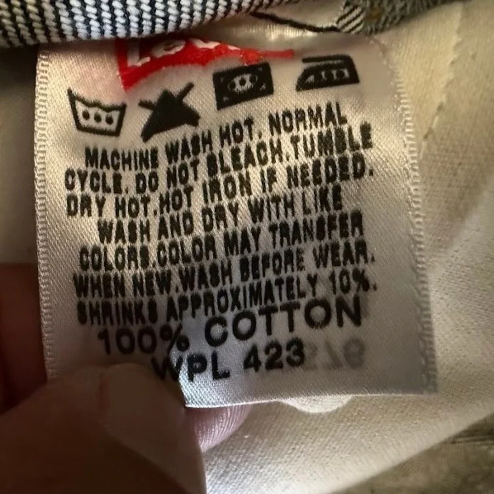 Levis pocket stitching collection