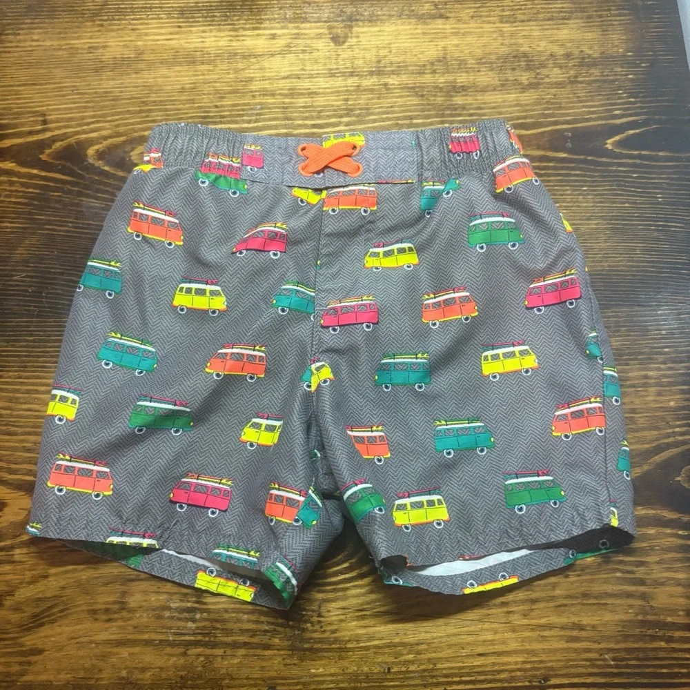 Cat & Jack Gray Swim‎ Trunks Size 3T