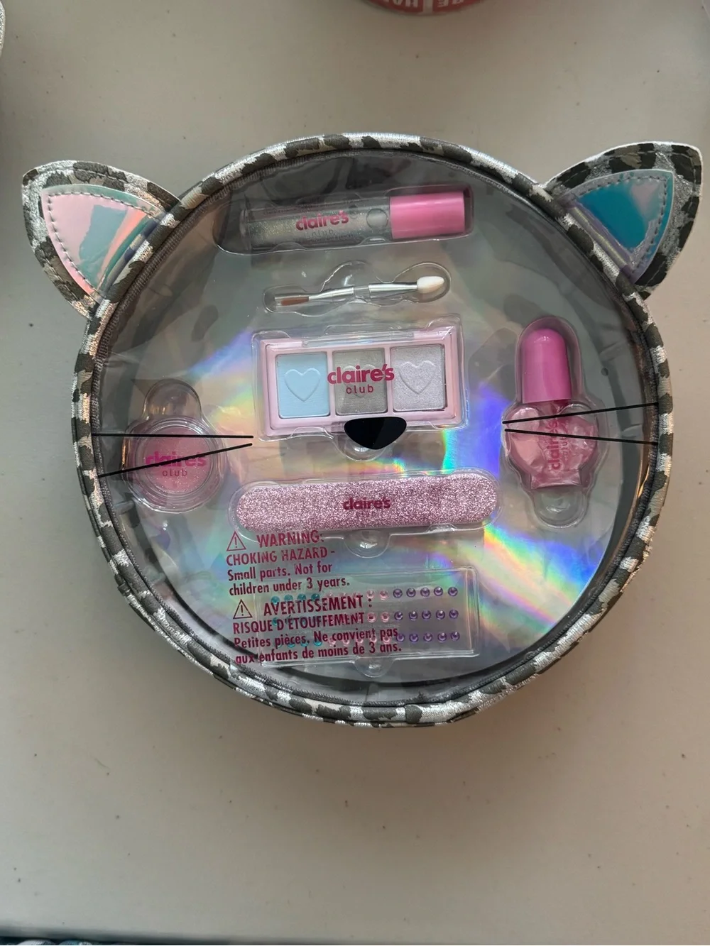 Claire's Iridescent Koala Accessory Set - Mint Green & Silver