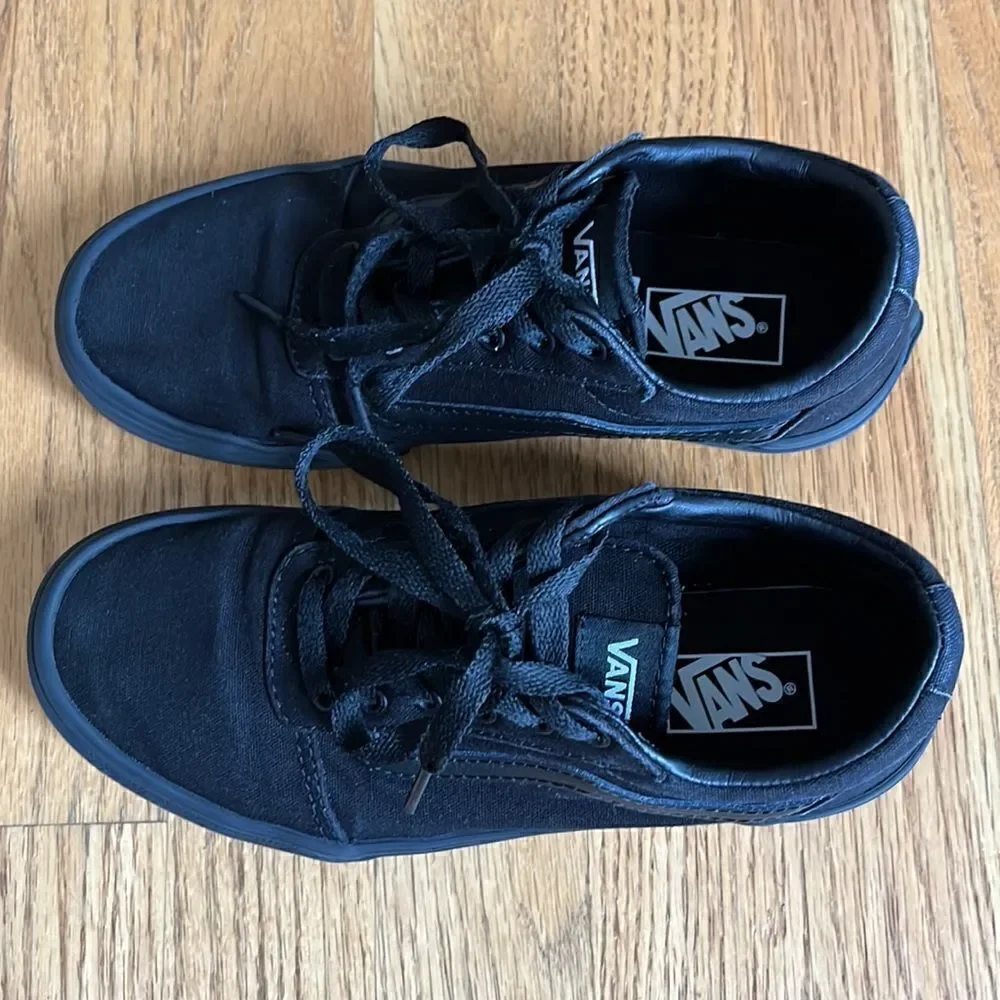 Vans gently worn