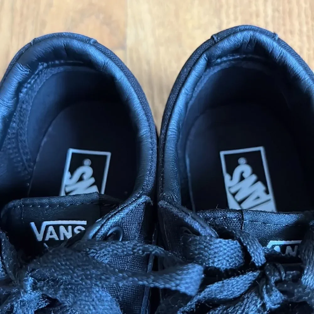 Vans gently worn