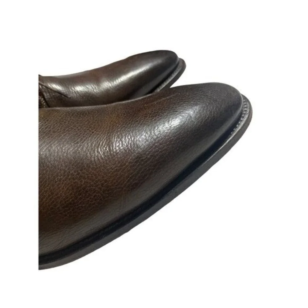 Santoni mens brown