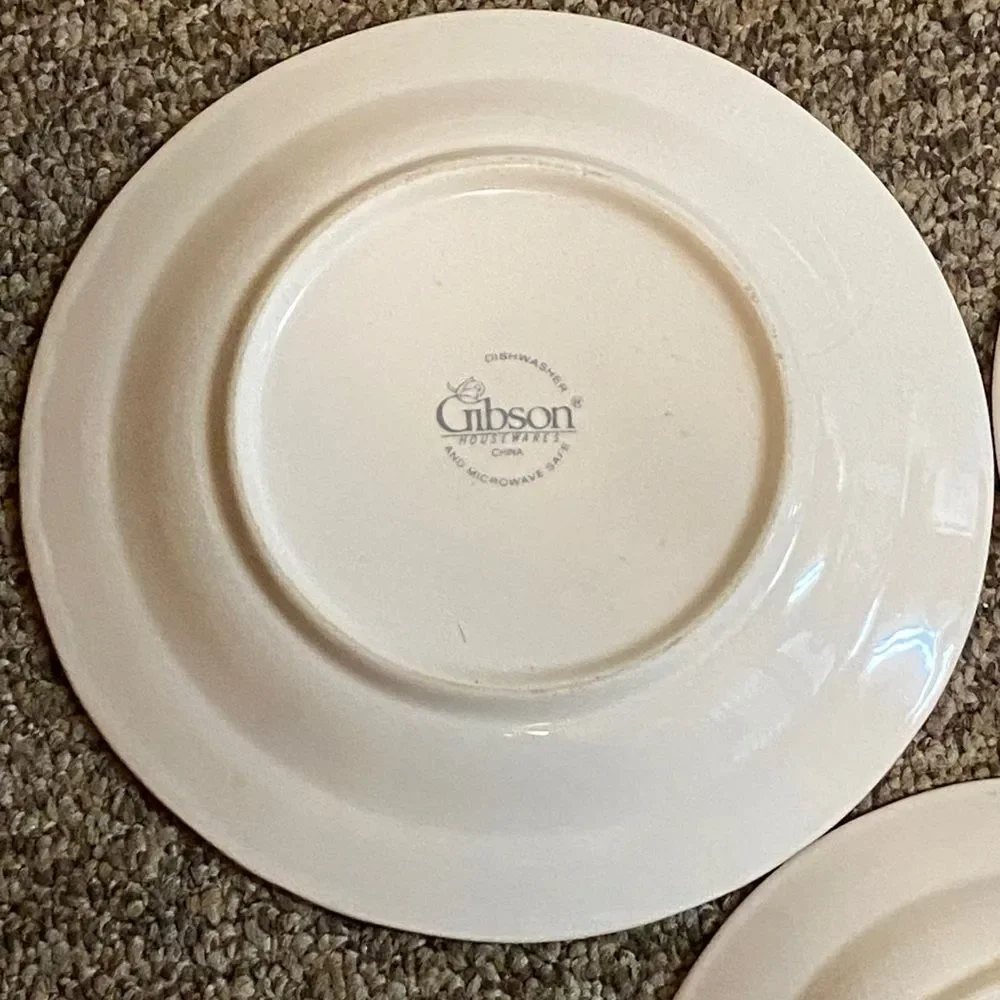 Gibson white porcelain