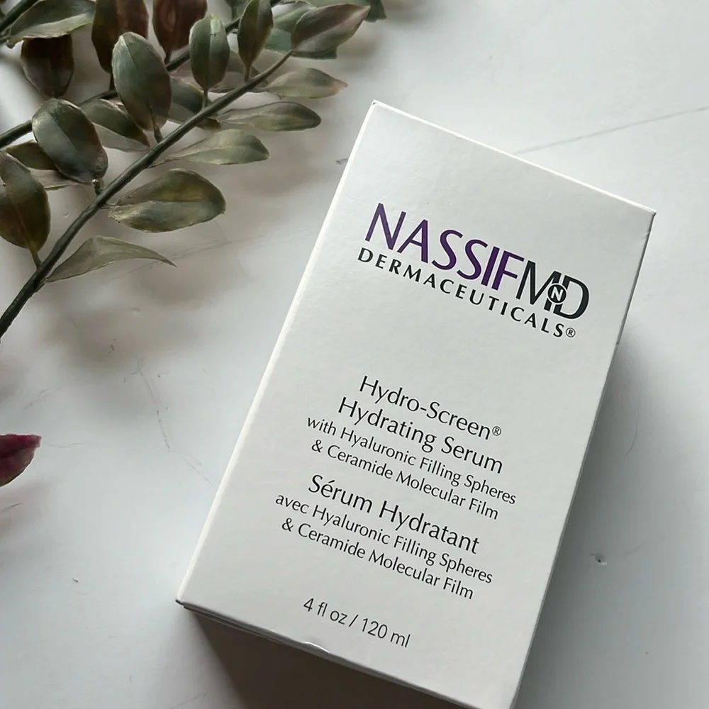 NEW Nassif MD Hydro Screen Hydrating Serum 4 OZ
