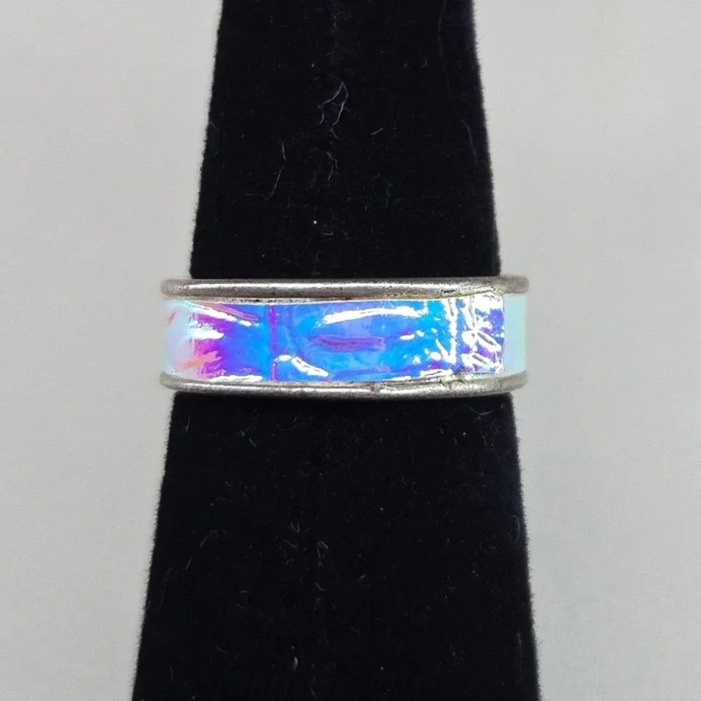 N/A iridescent holographic