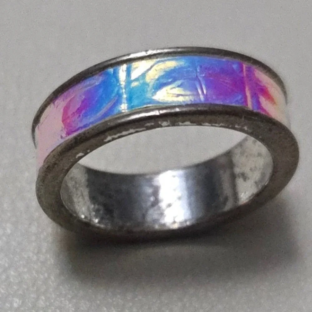 N/A iridescent holographic