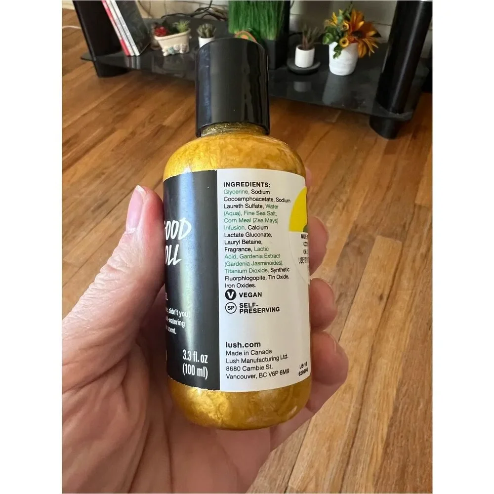 LUSH Let The Good Times Roll Shower Gel 3.3 Oz DISCONTINUED SEALED