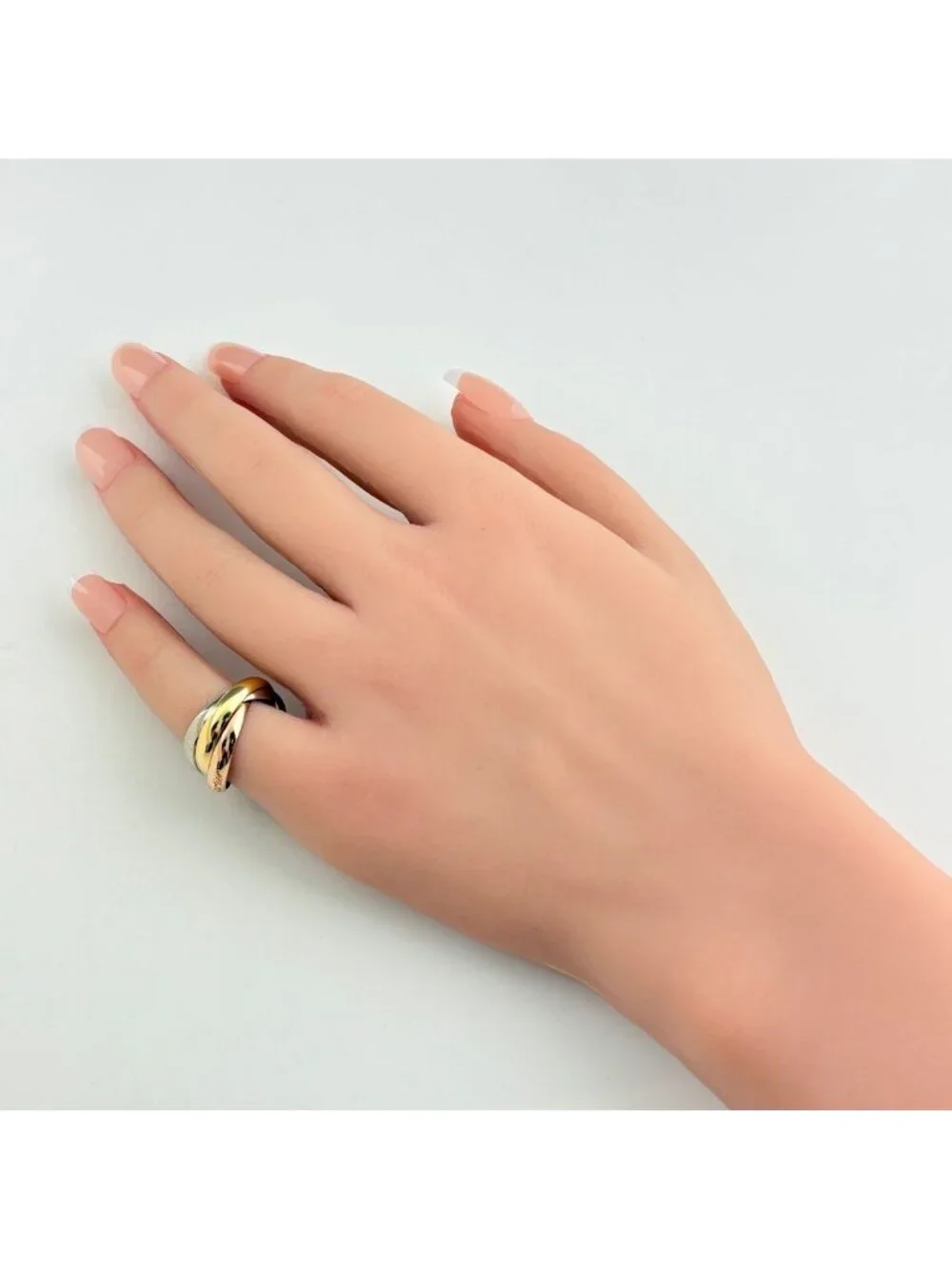 Cartier Trinity Ring YG Yellow Gold