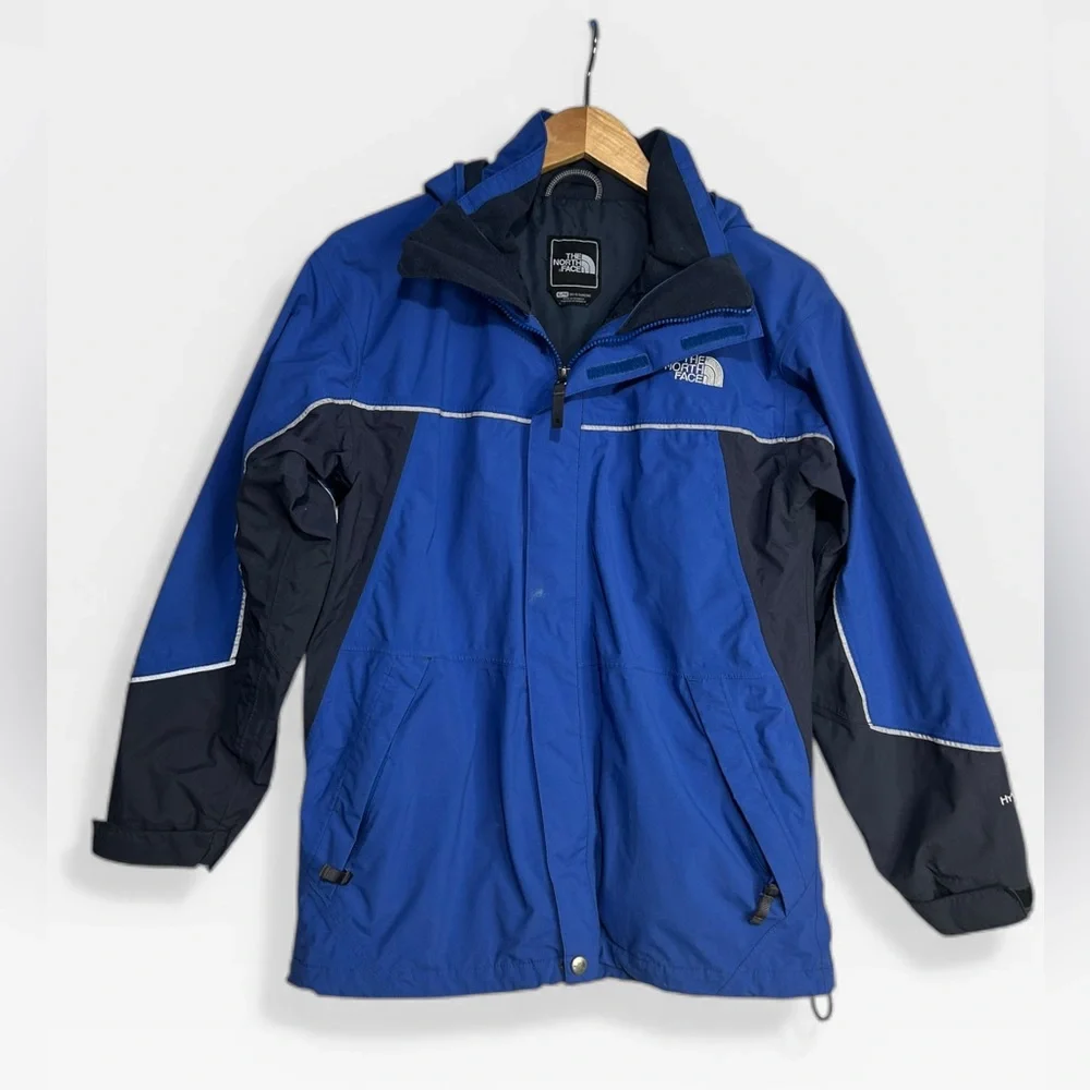 The‎ North Face Blue Hyvent Nylon Jacket Boys XL