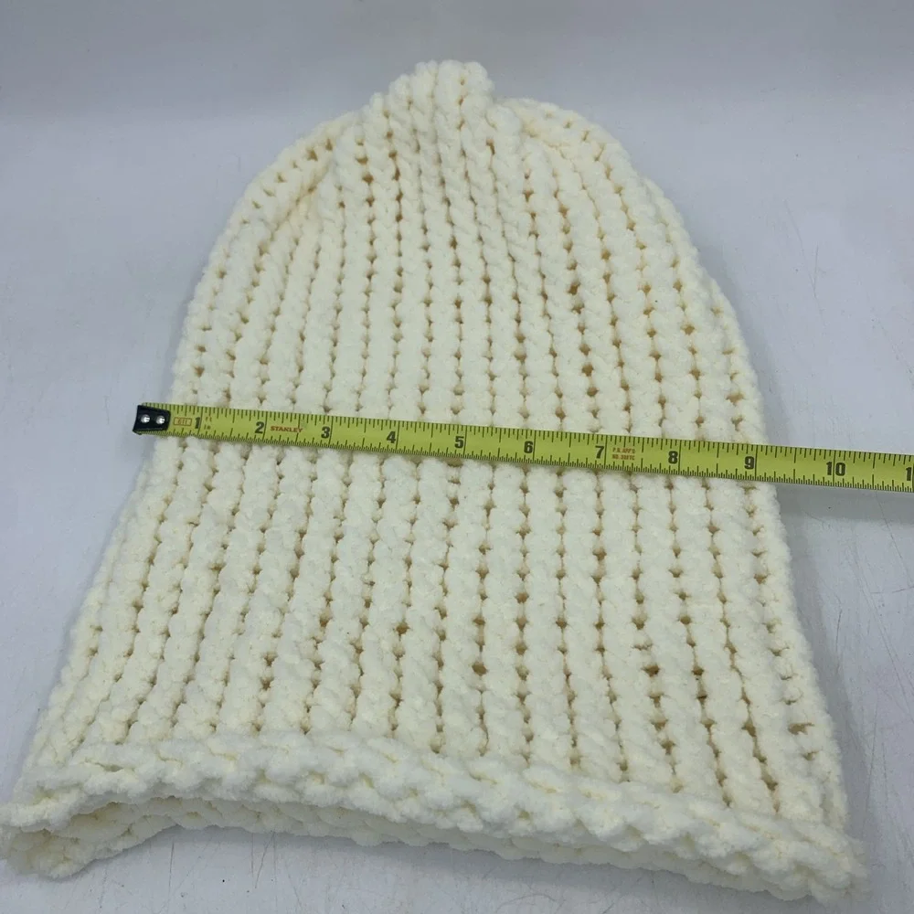 Handmade Chunky Knitted Beanie Stocking‎ Cap Hat Warm Winter Toboggan Slouchy