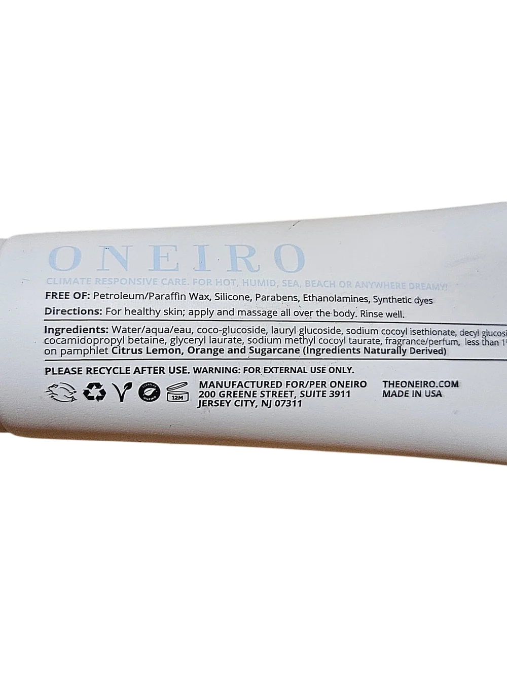 Oneiro  Sunchasers Bath Milk And Body Wash Set Refreshing & Moisturizing NEW
