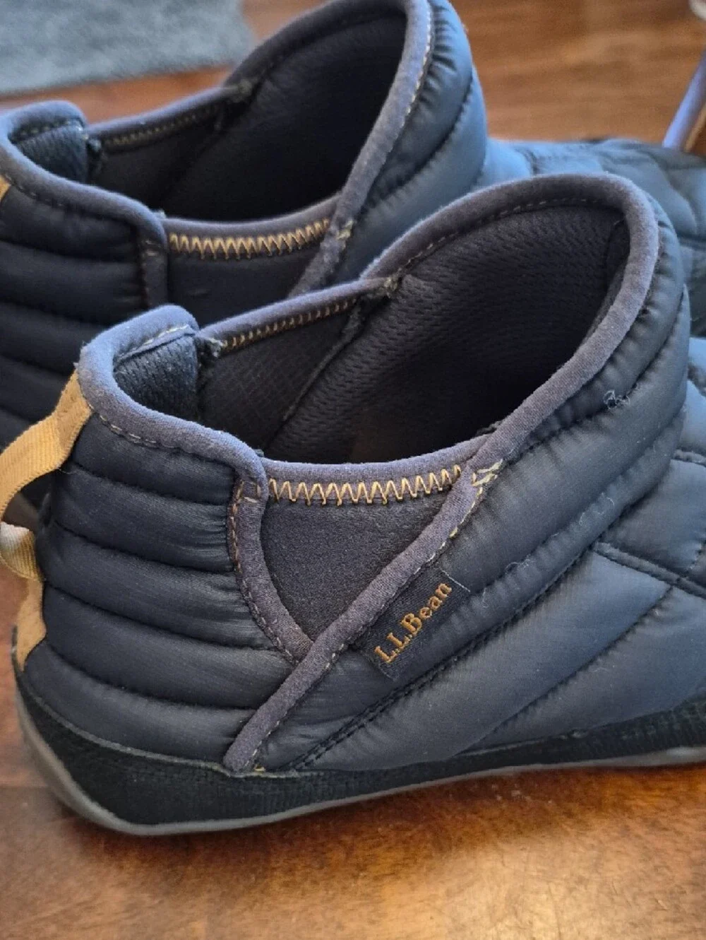 L.L. Bean navy warmth slip