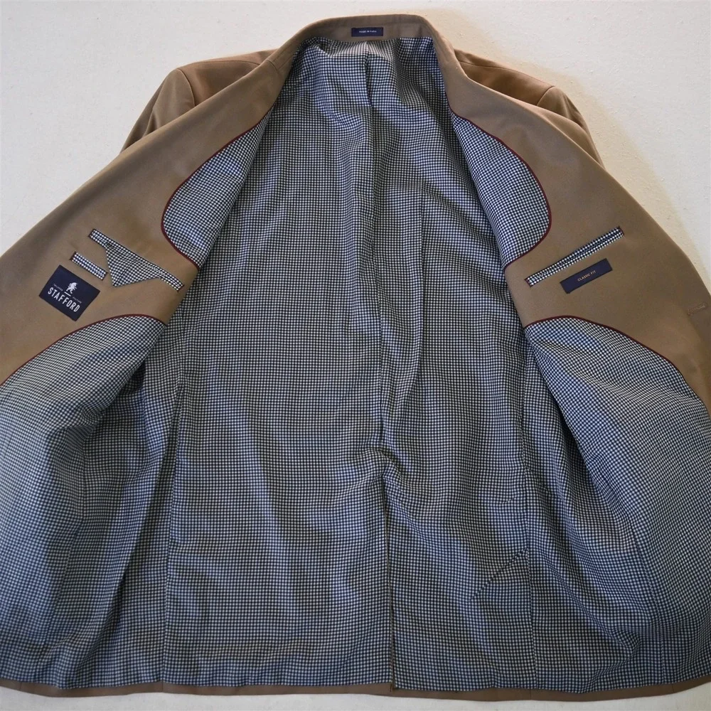 Stafford blazer size