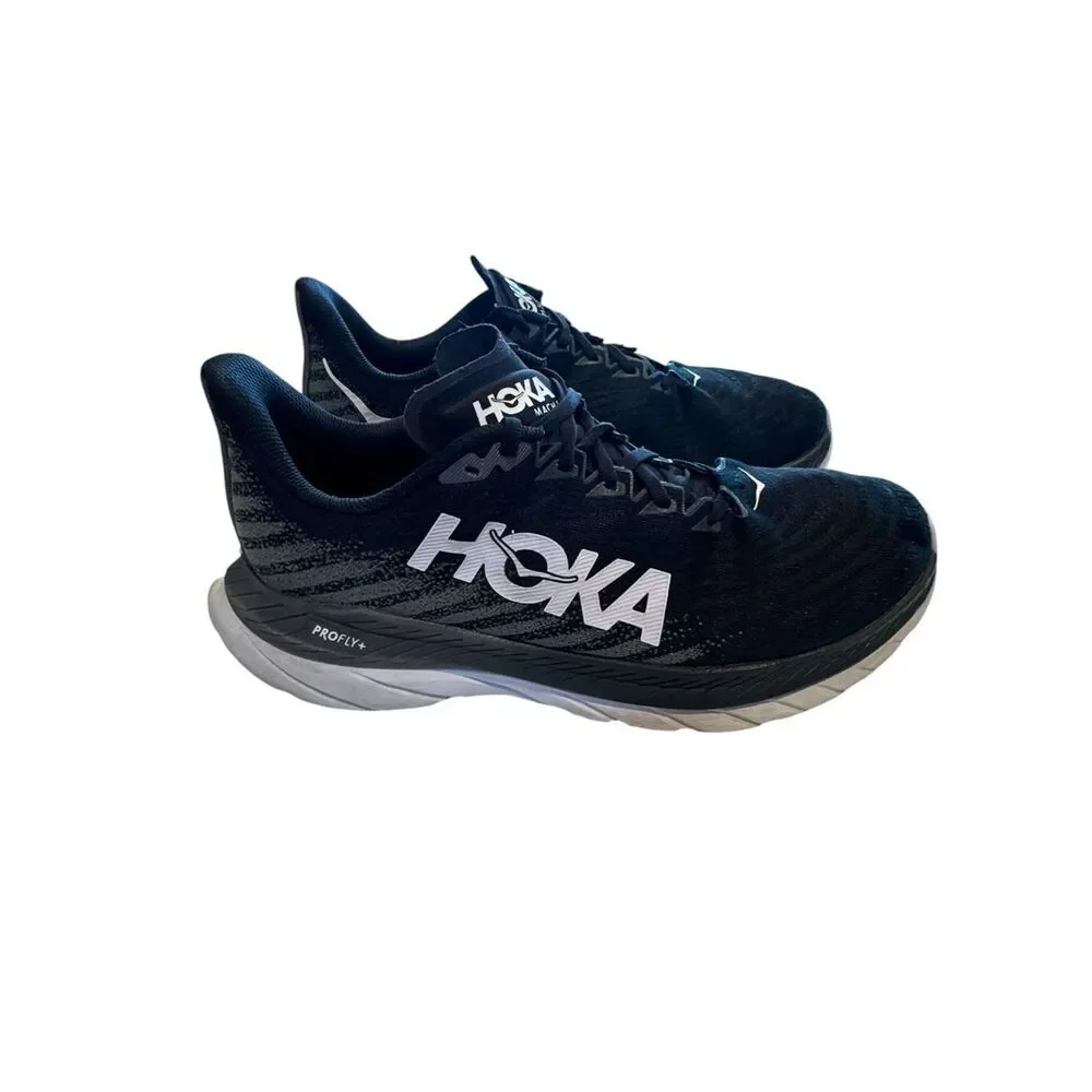 Hoka One One Mach 5 Men’s Running Shoes Black Sneakers Size 11/2E