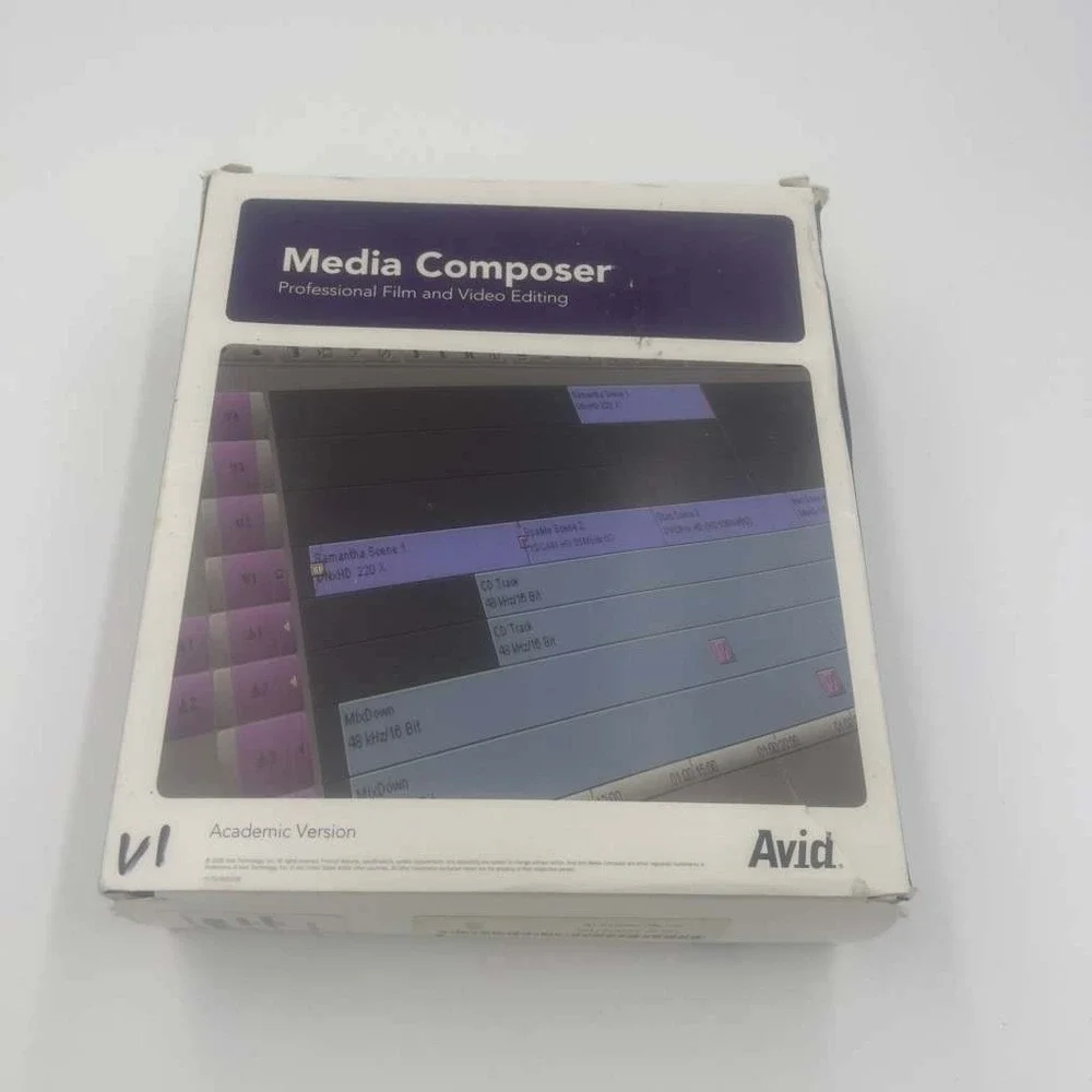 Avid‎ Media Composer Professional Film & Video Editing Software Academic Version