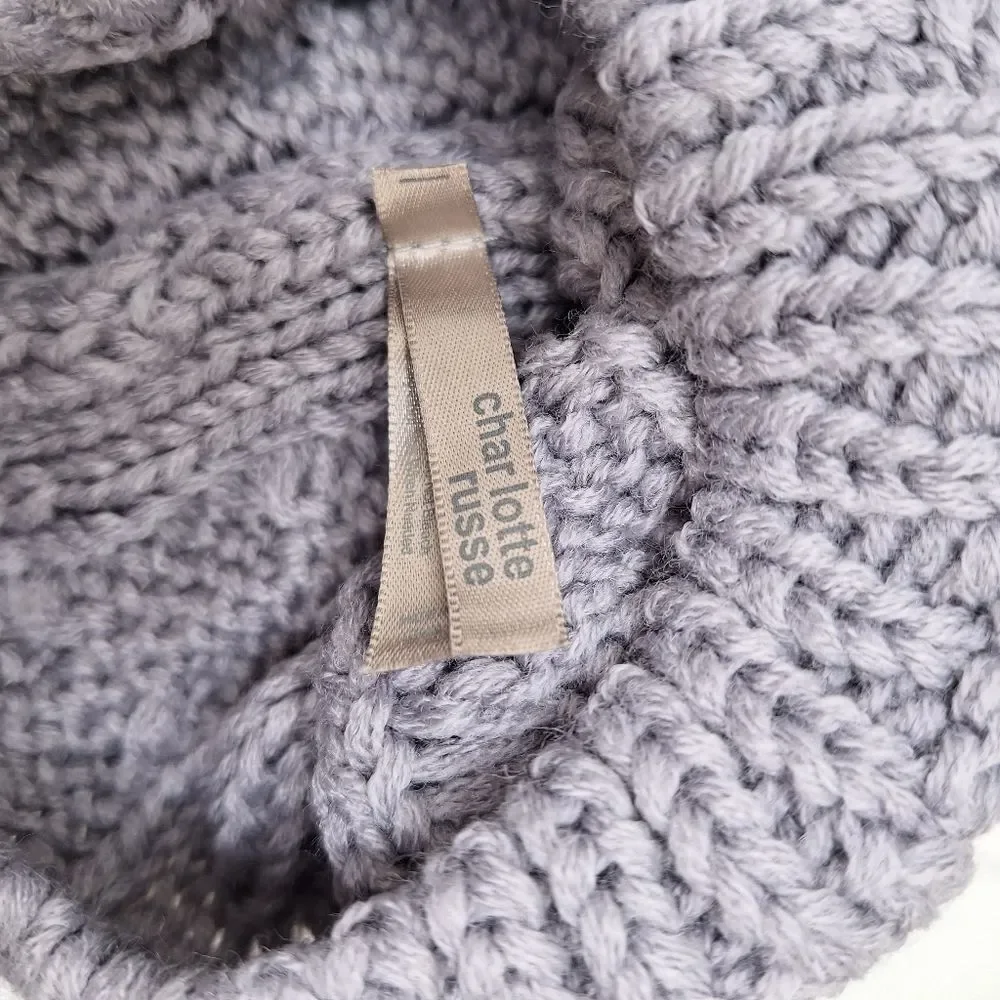 Charlotte Russe gray knit
