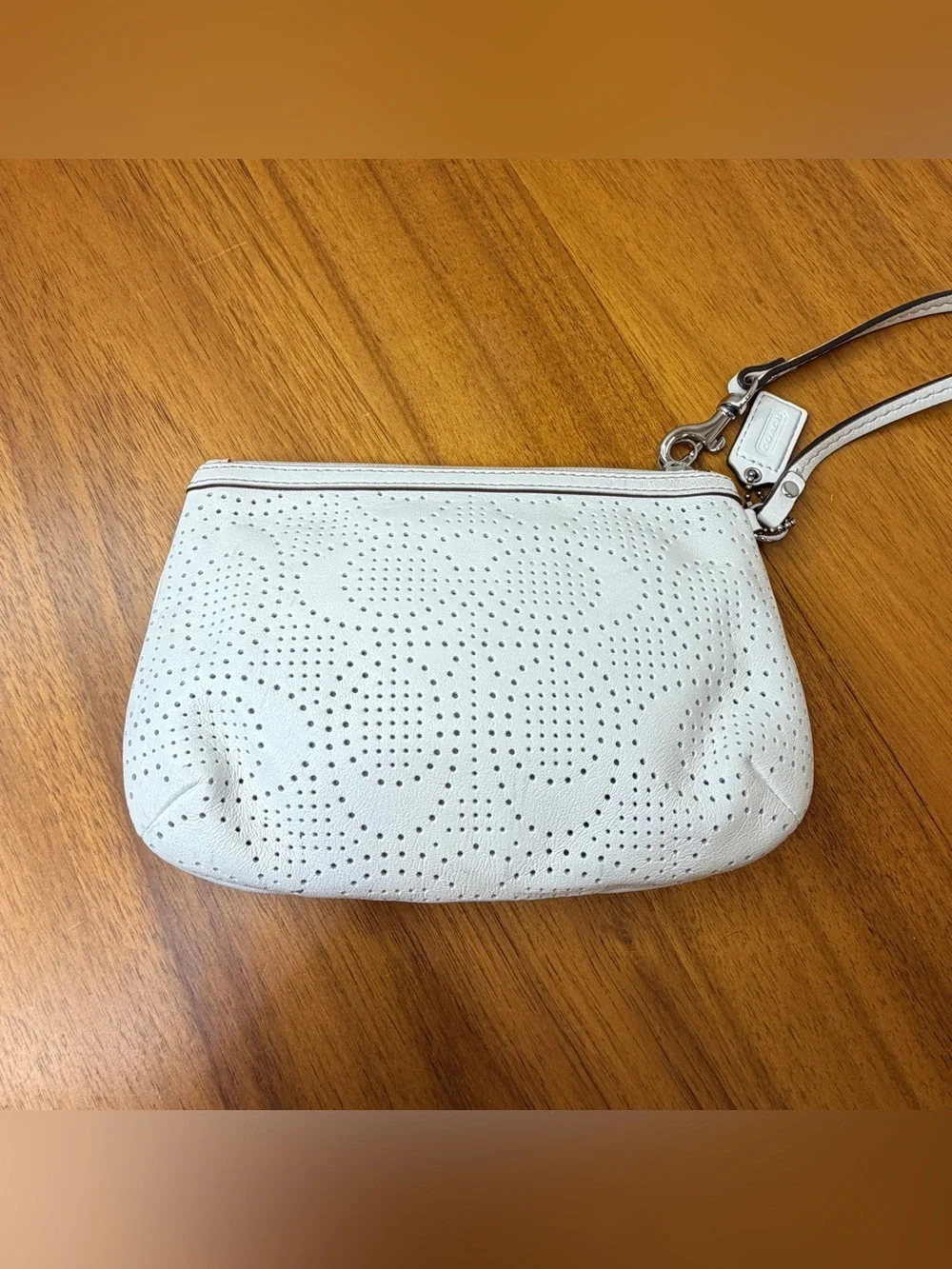 Coach authentic wristlet