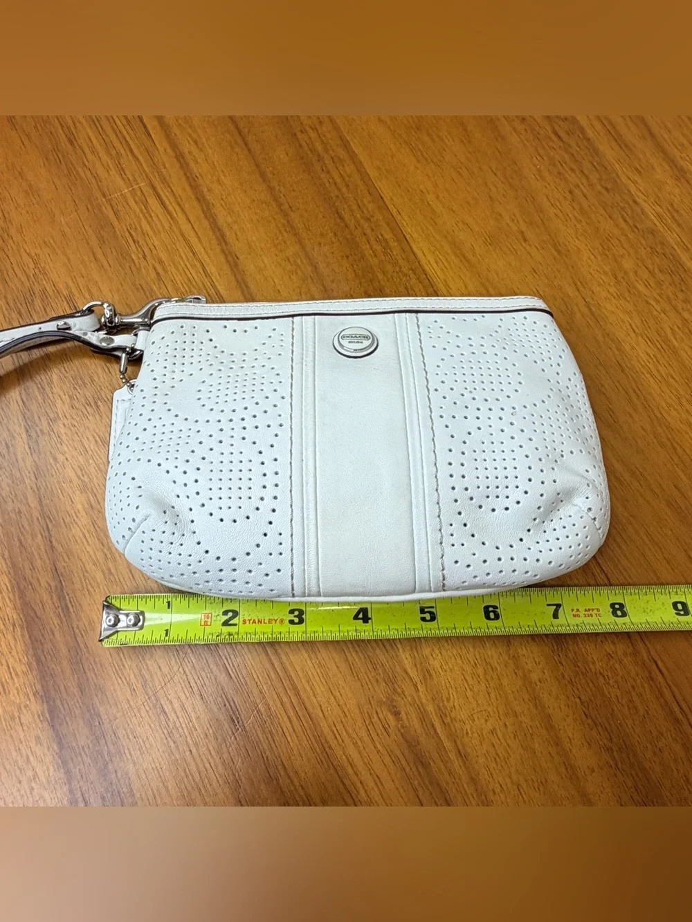 Coach authentic wristlet