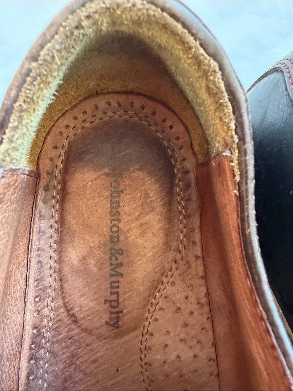 Johnston & Murphy brand johnston