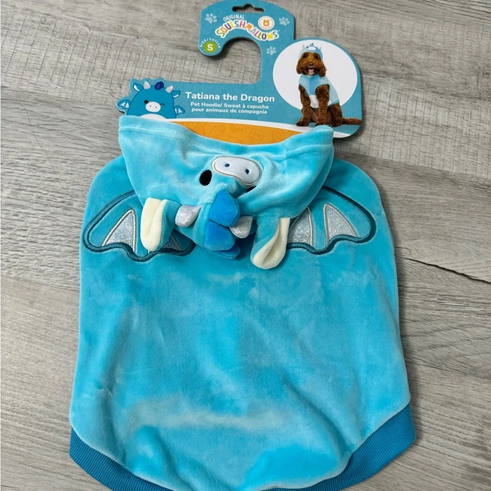 New Squishmallows Dragon‎ Dog Costume Small