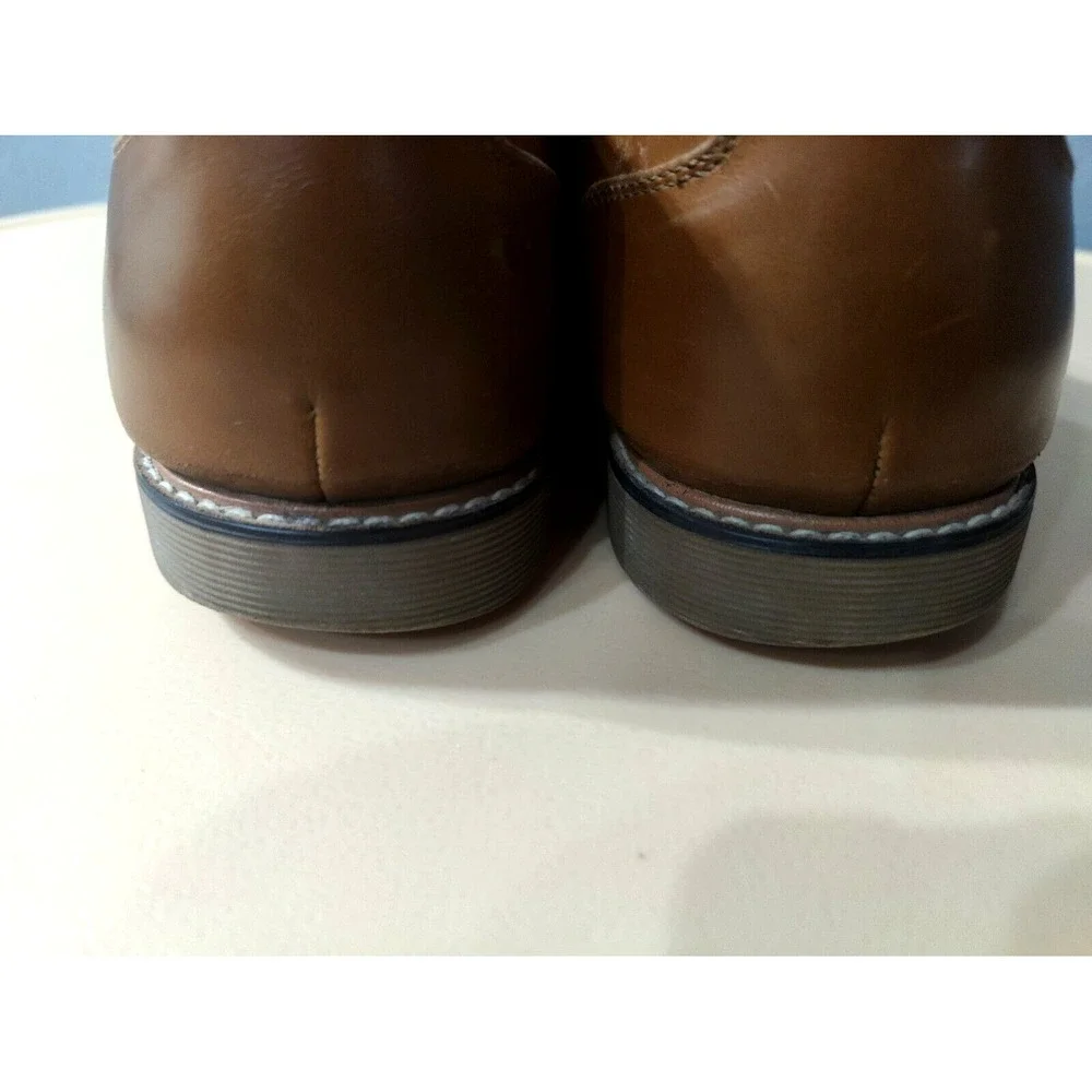 Steve Madden‎ Nunan Dress Shoes, Men's Size 12M Whiskey Brown MSRP $79.95