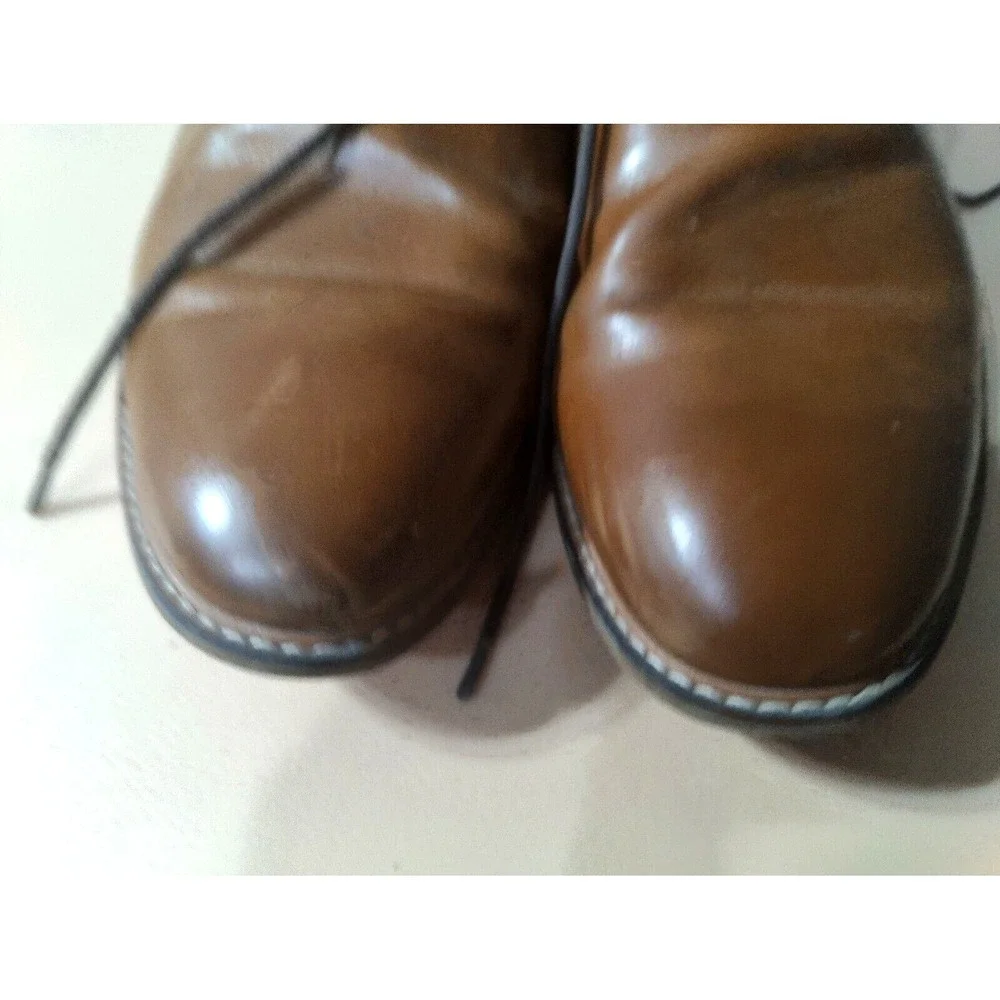 Steve Madden‎ Nunan Dress Shoes, Men's Size 12M Whiskey Brown MSRP $79.95
