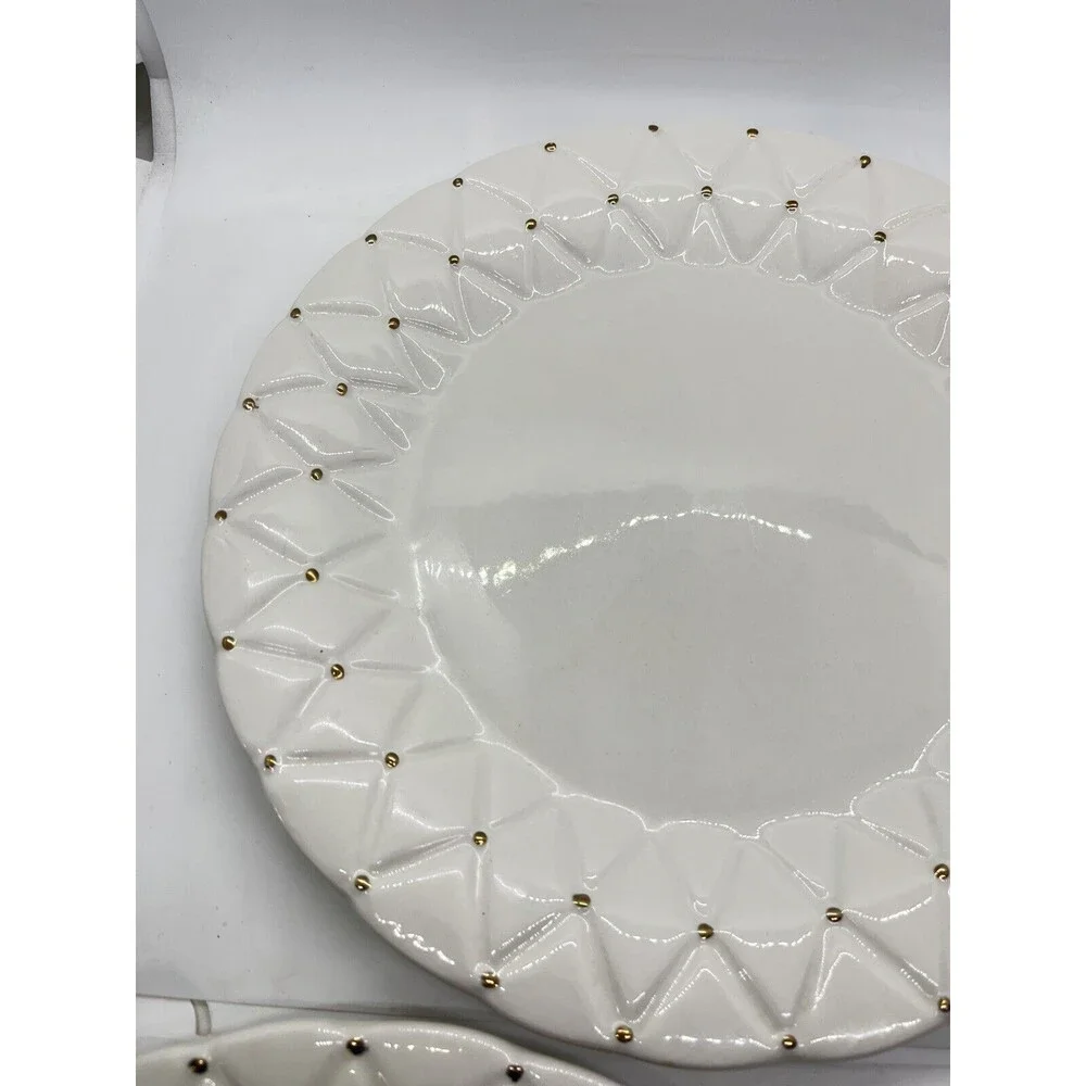 Golden Quilt Tabletops Unlimited Dinner Plate 11