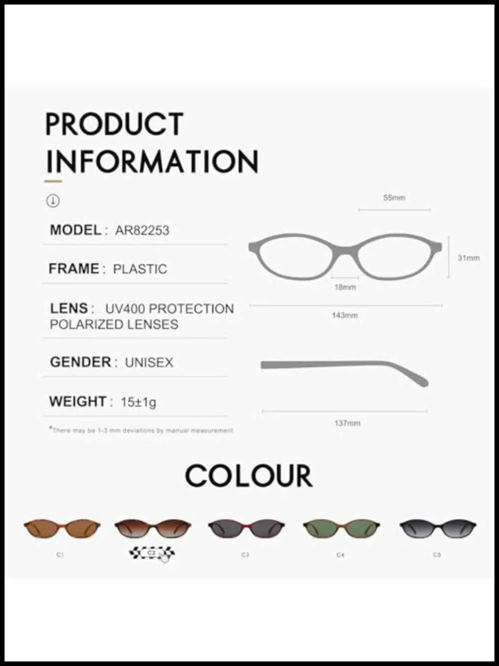 N/A polarized retro