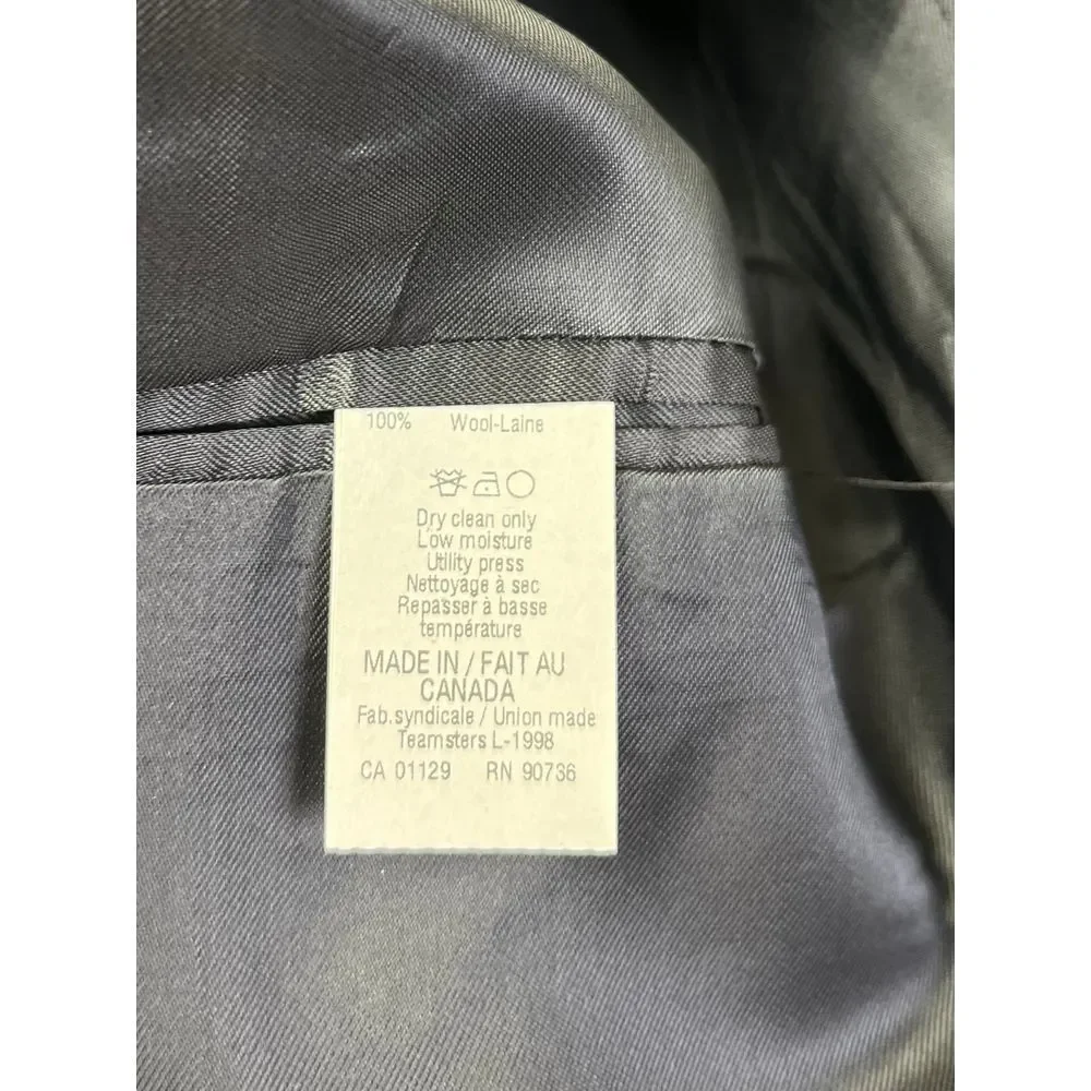 Lauren Ralph Lauren Pinstripe Wool Suit Jacket Blazer Classic Business Formal 44