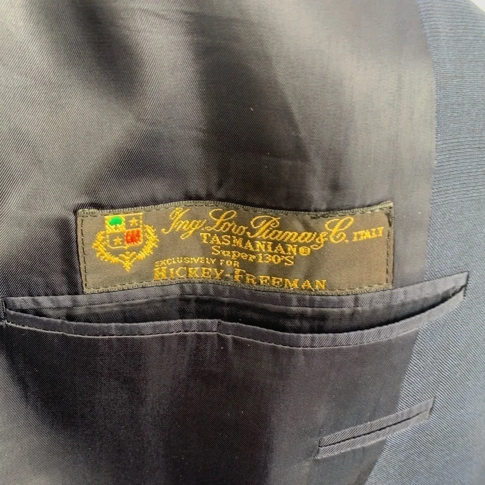Hickey Freeman Loro Piana Tasmanian Super 130’s Blazer‎ in Blue Tailor Made