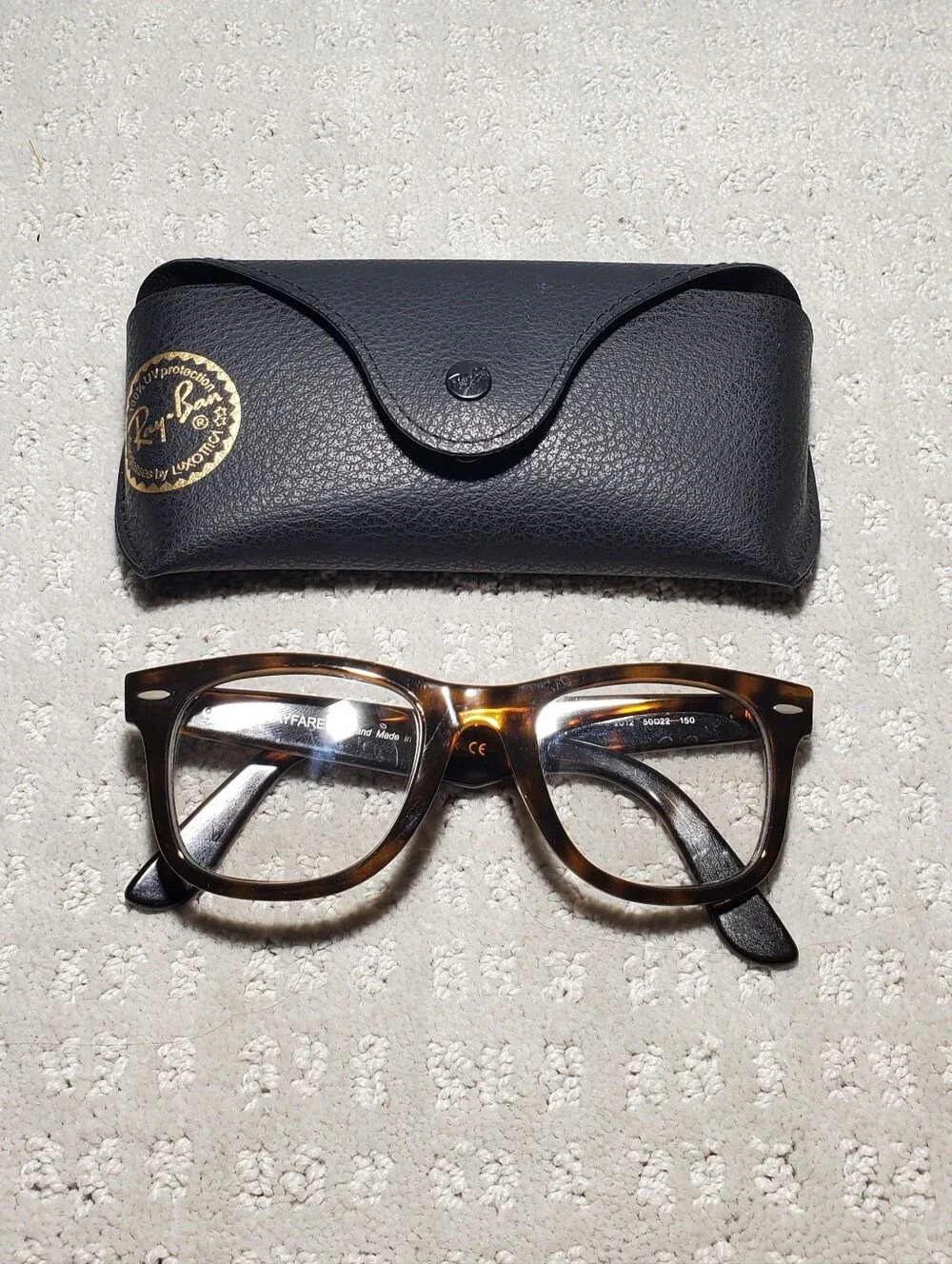 Ray-Ban Wayfarer Ease (model RB4340V)prescription eyeglass Havana tortoiseshell