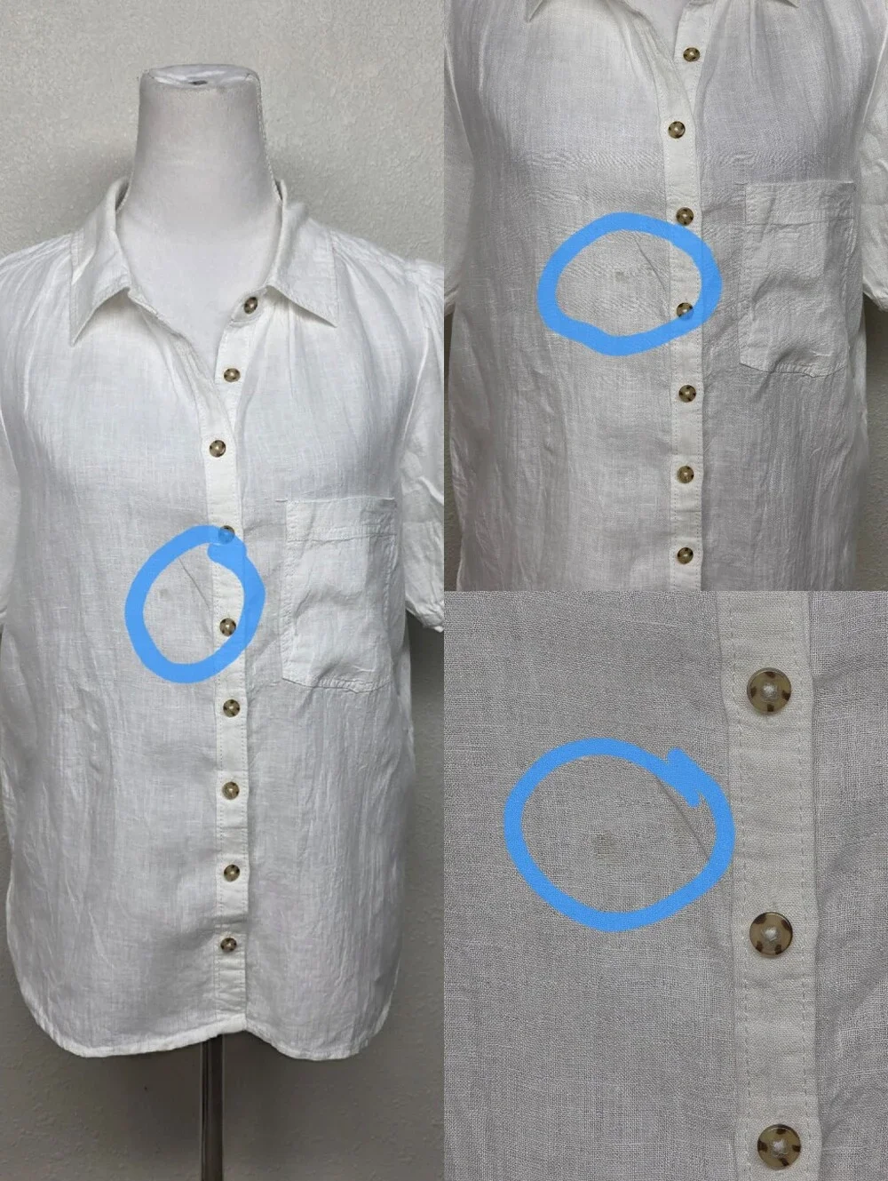 Anthropologie lightweight linen