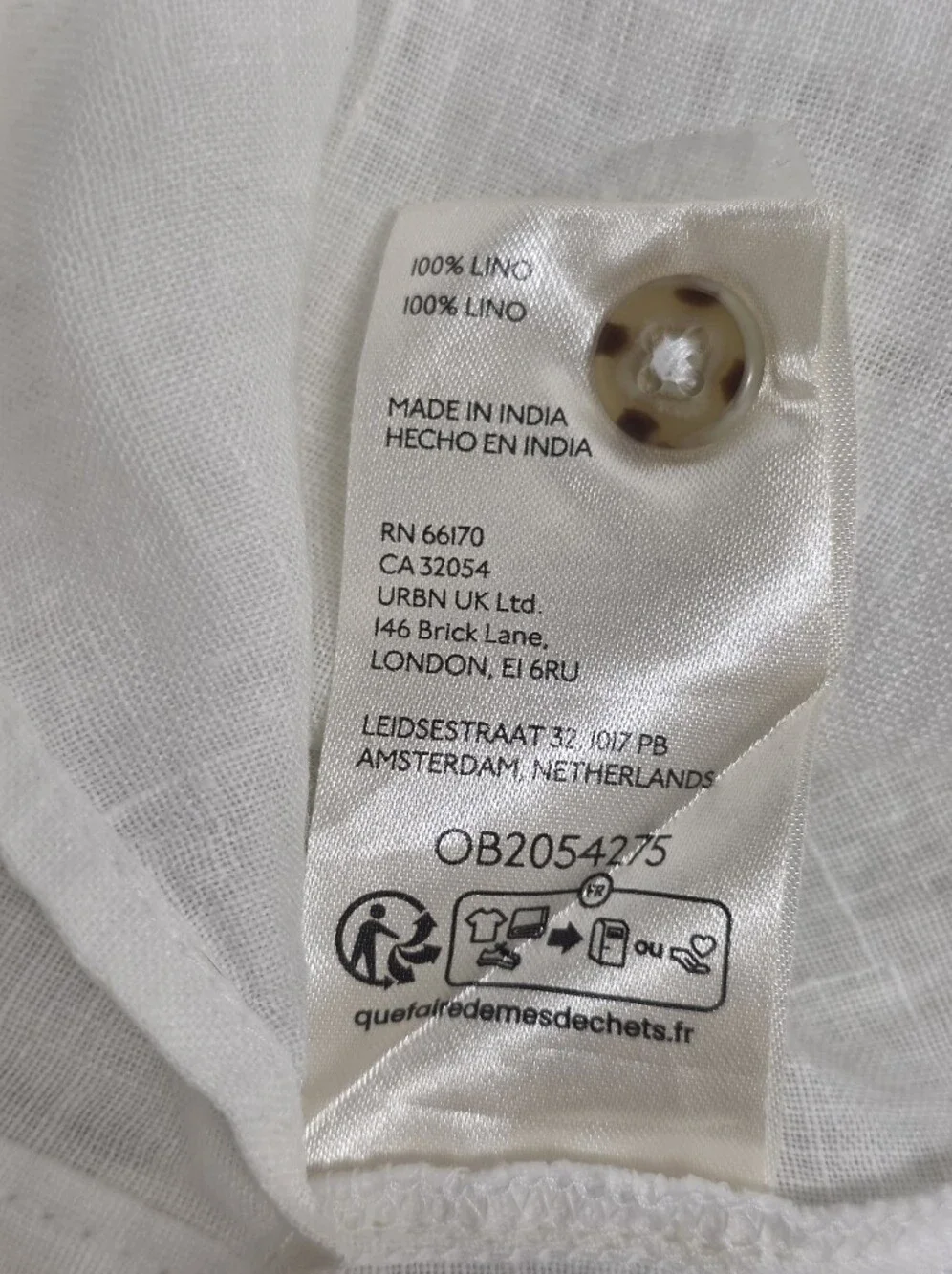 Anthropologie lightweight linen