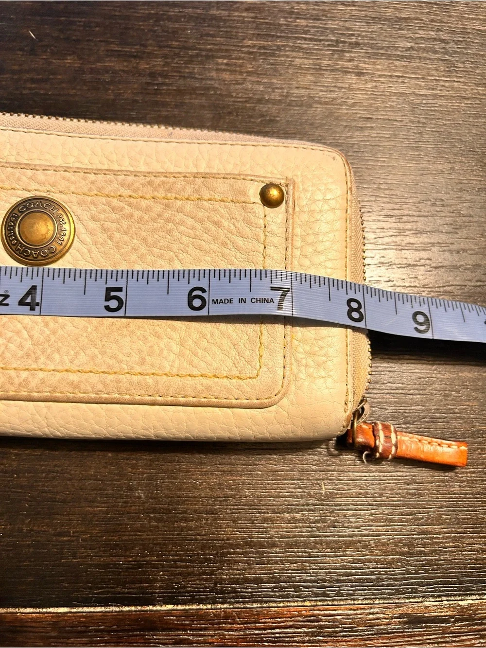 Coach genuine leather