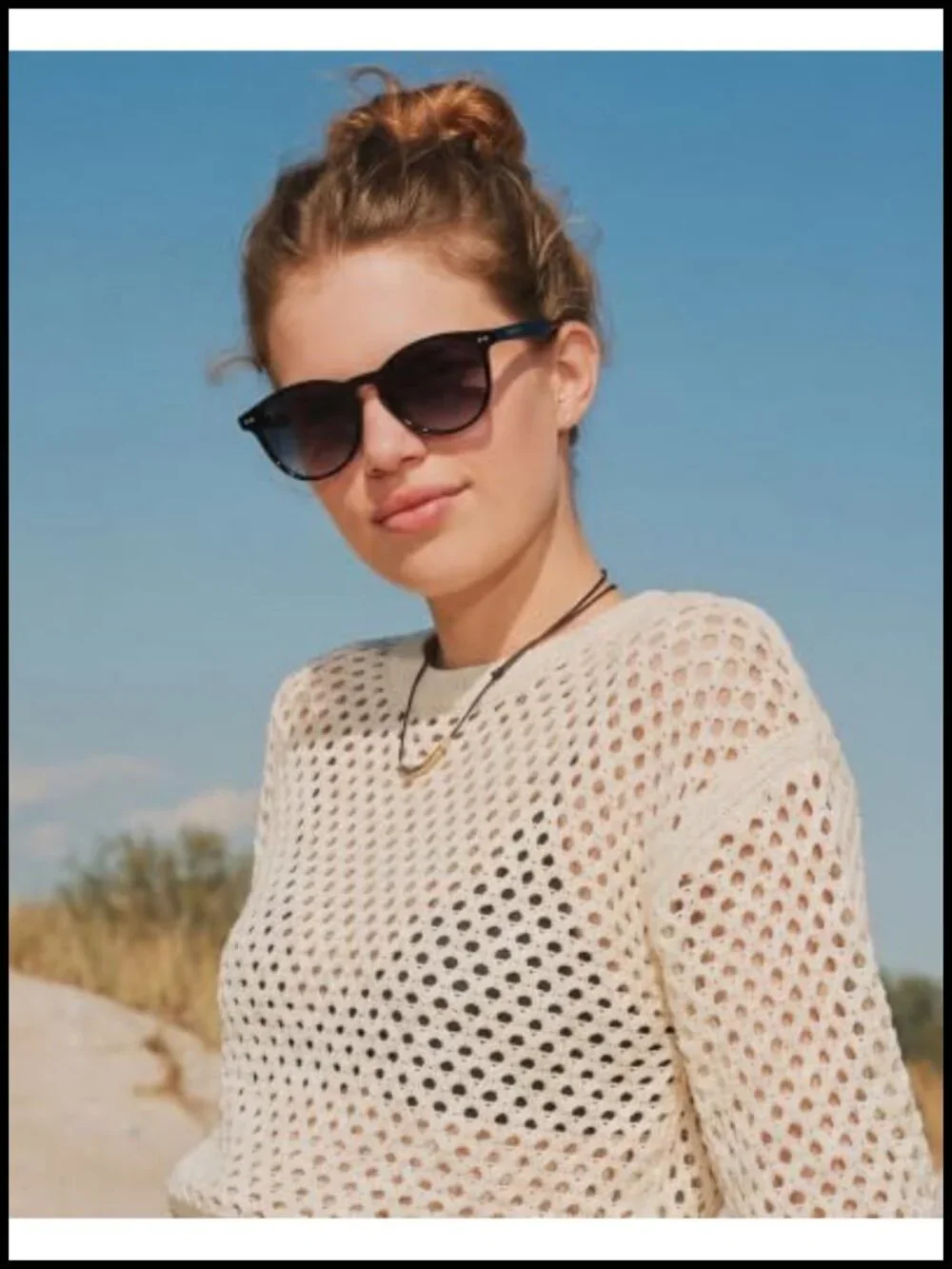 Round Polarized Sunglasses - UV400 Acetate Retro Driving Shades