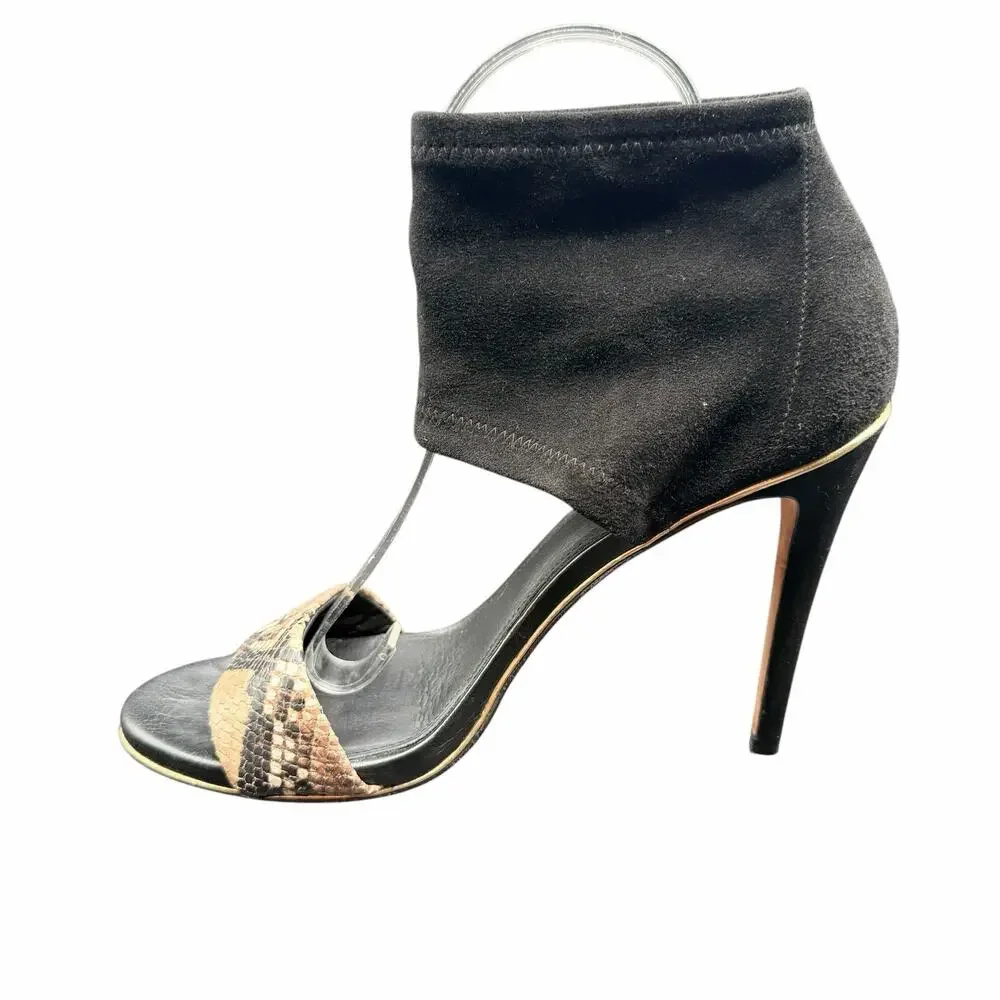 Coach snakeskin toe
