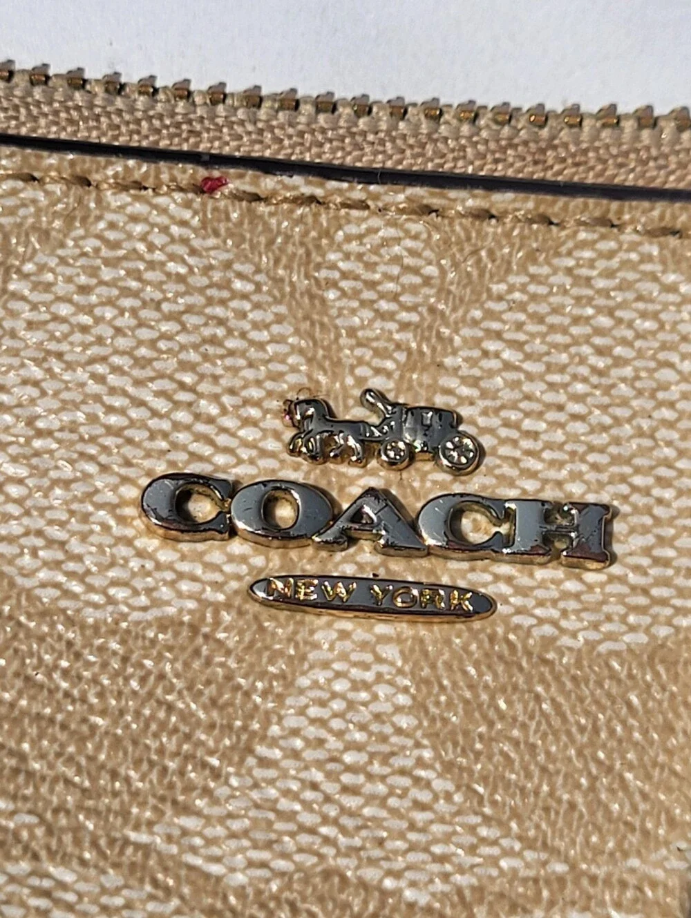 Coach brown biege