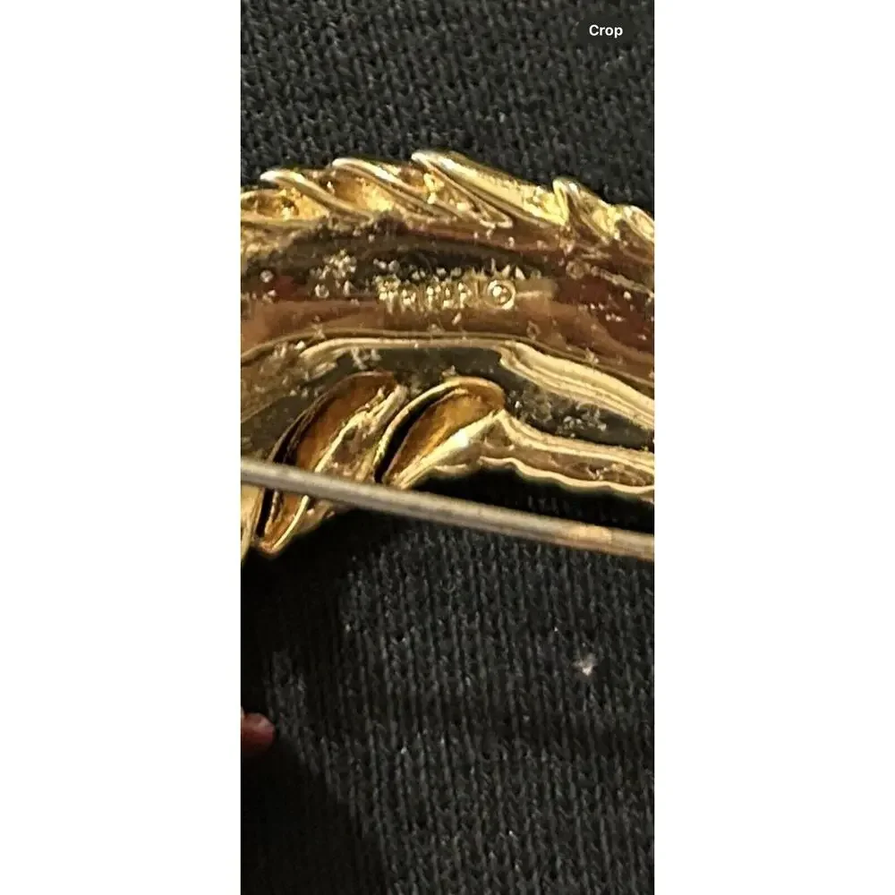 Trifari vintage gold