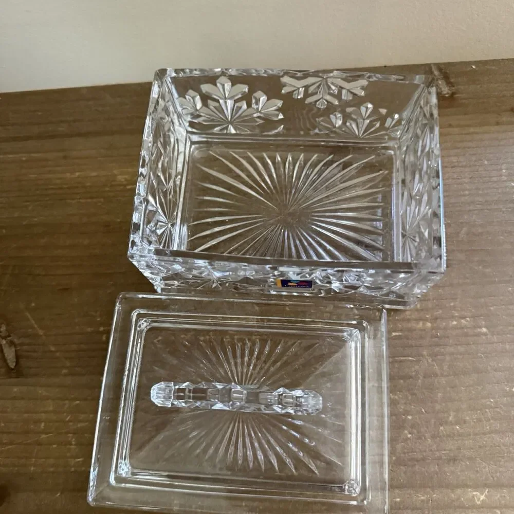 Luminarc snowflake covered
