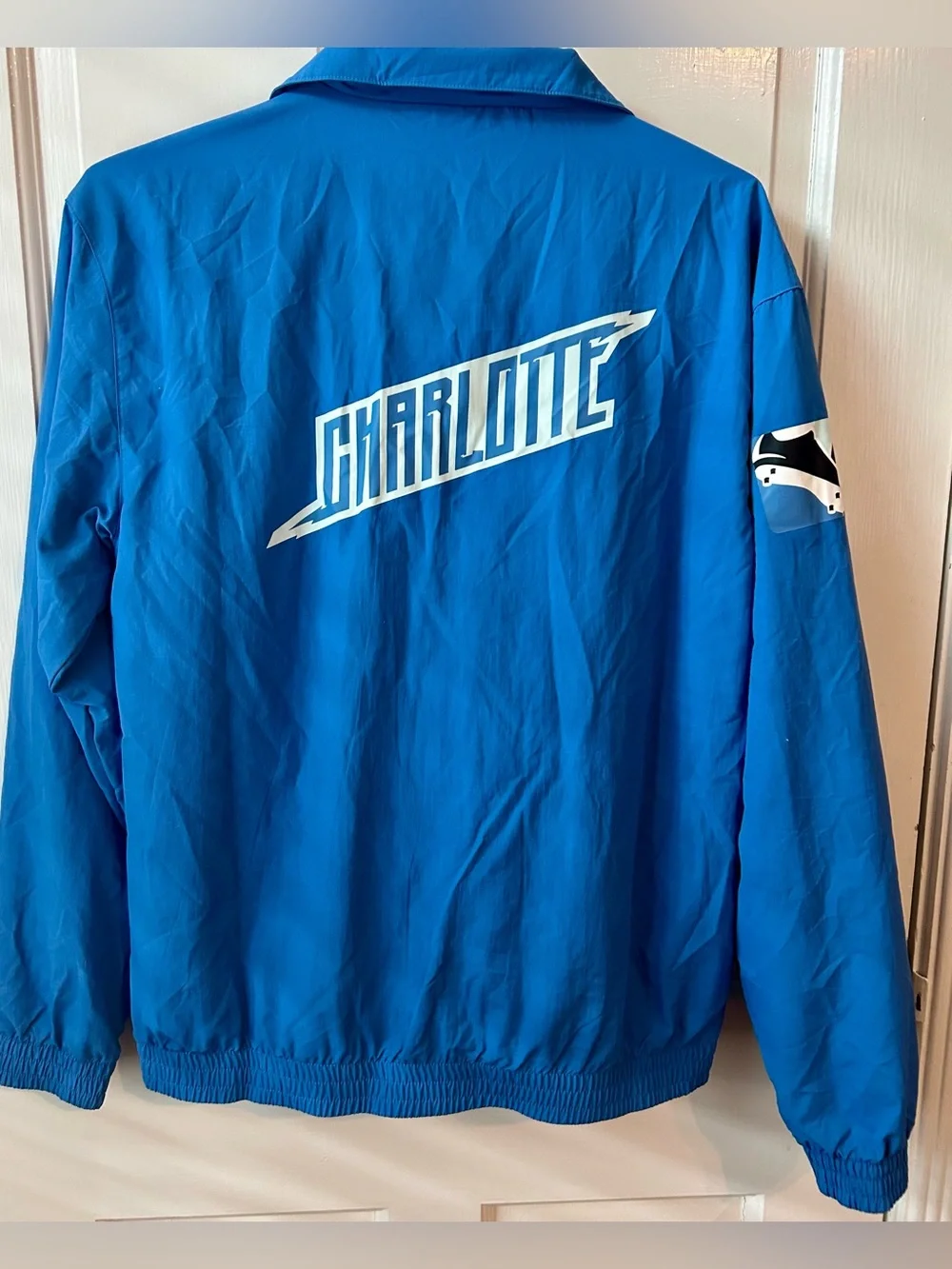 Adidas Originals Blue Charlotte FC 2025 Archive Collection Anthem Full-Zip Small