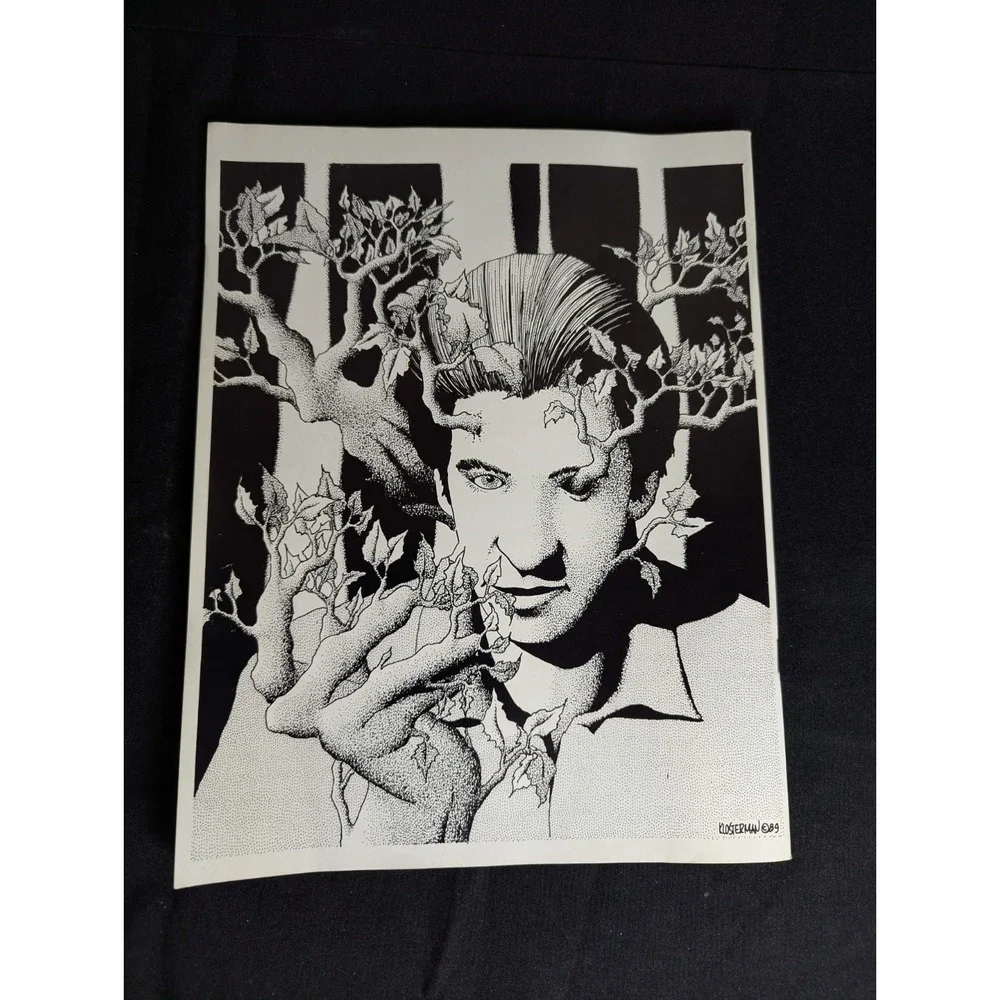 The HORROR Show adventure in terror Magazine summer 1989 AWESOME black white ART