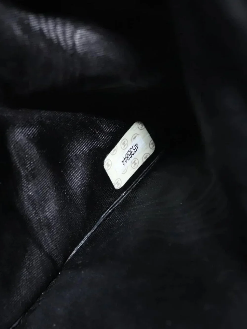 CHANEL brand	chanel color	black