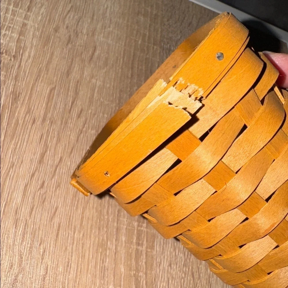 Longaberger handmade basket