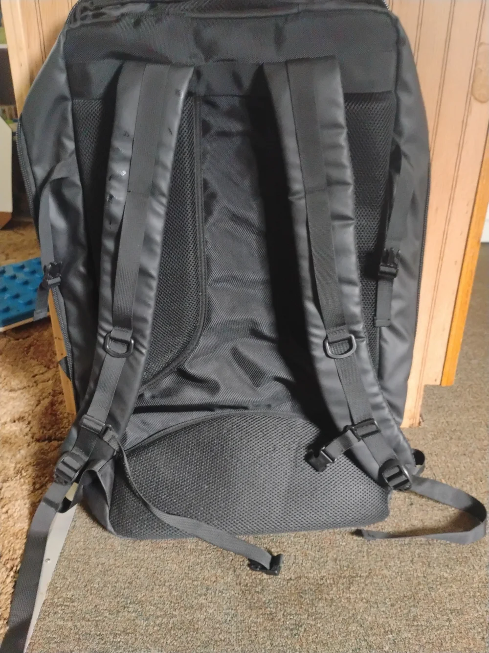 Men's Black Rapsoda Golf Performance Backpack