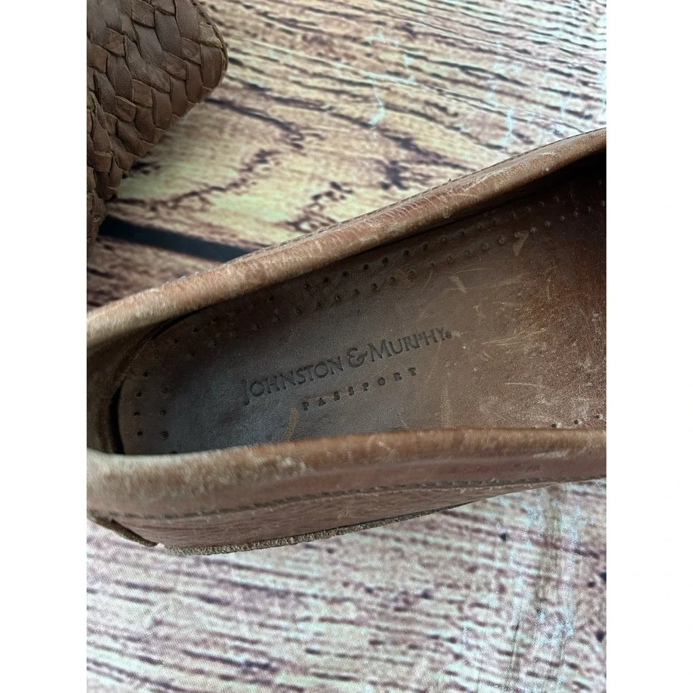 Johnston & Murphy sheepskin slip tidwell