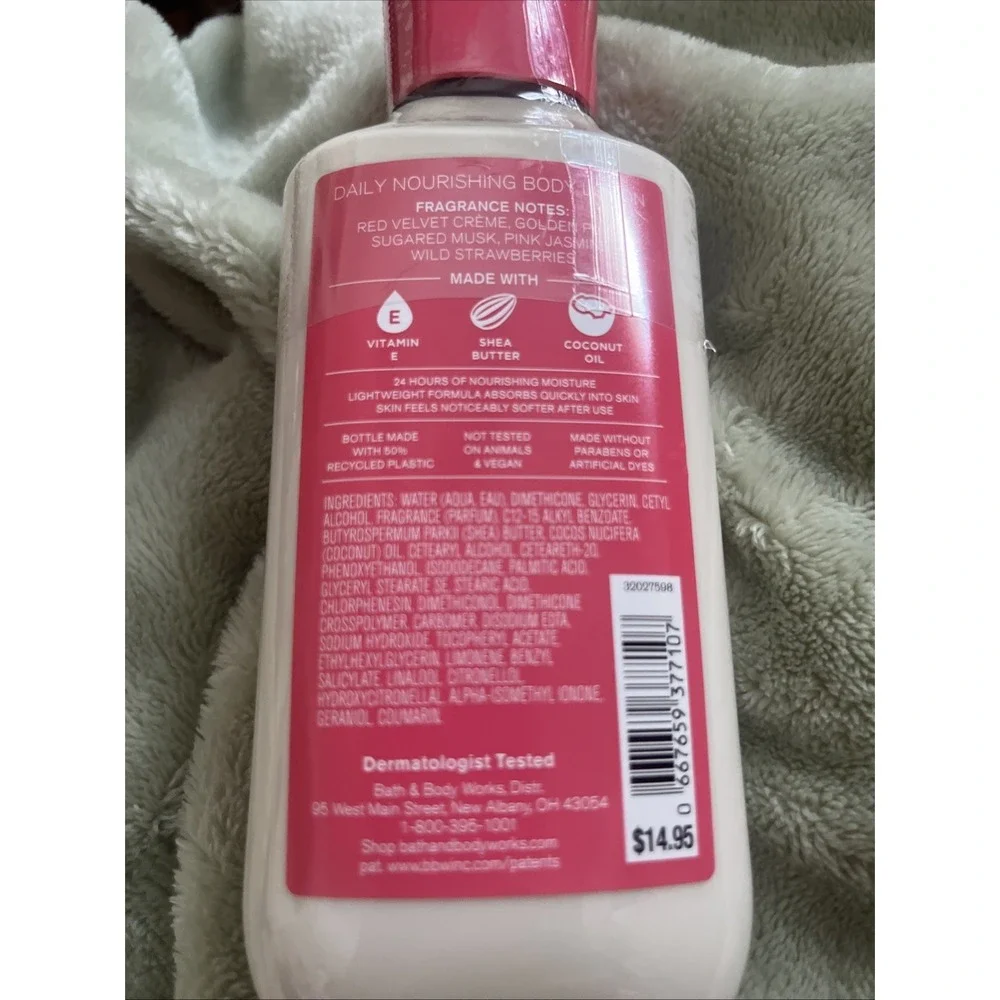 Bath & Body Works Velvet Sugar Body Lotion‎ With Shea Coconut Oil  8 oz NEW