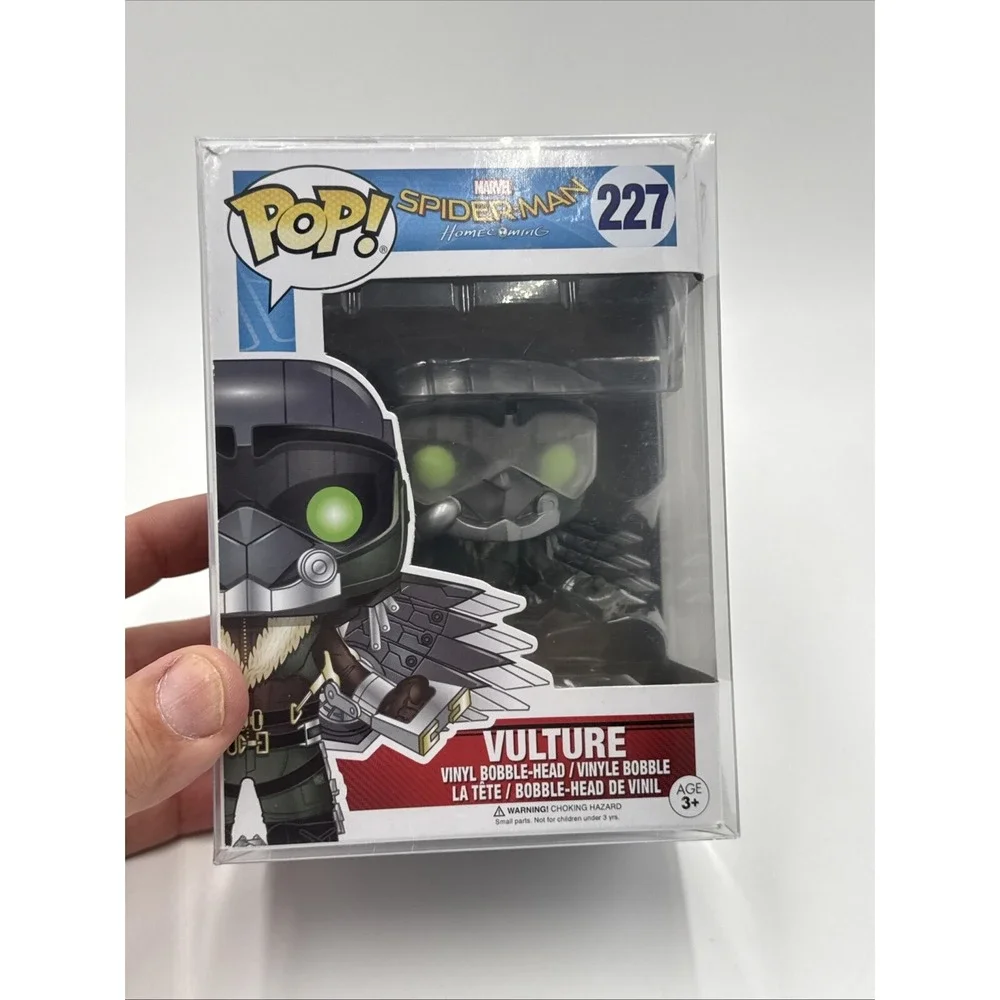 Funko Pop!‎ Spider-man Homecoming - Vulture #227 w/ New Case protector