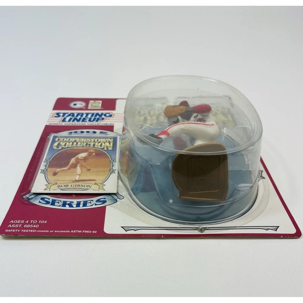 Starting Lineup Kenner 1995 Cooperstown Collection Bob Gibson Cardinals Figure