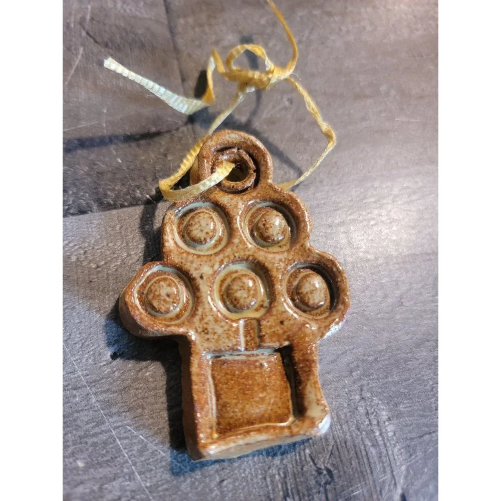 Handmade tree Cermic ornament xmas‎